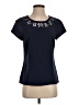 Ann Taylor Factory Blue Short Sleeve Top Size 0 - photo 1