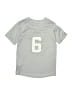 MLB 100% Polyester Gray Short Sleeve Henley Size S (kids) - photo 2