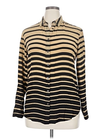 J. McLaughlin Long Sleeve Button-Down Shirt (view 1)