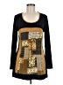 Bali Gold Long Sleeve Blouse Size M - photo 1