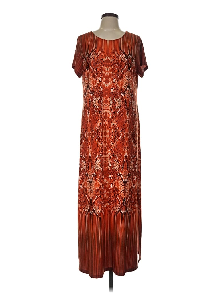 Pre-owned Bob Mackie Cocktail Dress In Brown