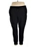 Reebok Solid Black Active Pants Size 3XL - photo 1