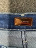 Mother 100% Polyester Stripes Blue Jeans Size 26 waist - photo 4