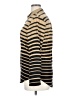 J. McLaughlin Stripes Gold Long Sleeve Button-Down Shirt Size L - photo 5