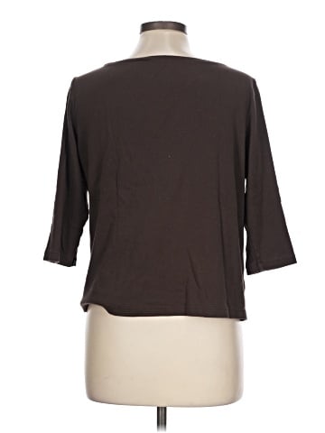 Talbots 3/4 Sleeve Top (view 2)