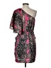 Akira Chicago Black Label 100% Polyester Pink Kimono Size S - photo 2