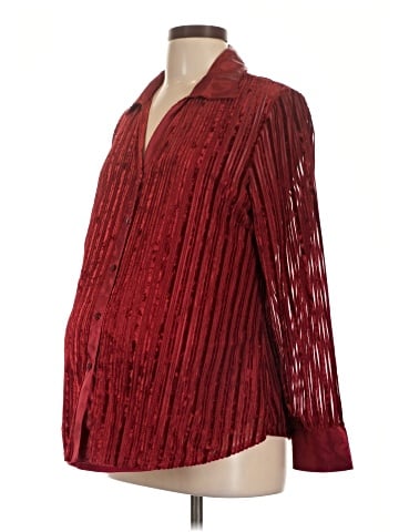 Motherhood Long Sleeve Blouse (view 1)