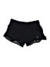 Athleta 100% Polyester Hearts Black Athletic Shorts Size XS - photo 1