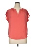 Charming Charlie 100% Polyester Pink Sleeveless T-Shirt Size XL - photo 1