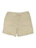 Real Clothes 100% Tencel Solid Tan Khaki Shorts Size 8 - photo 1