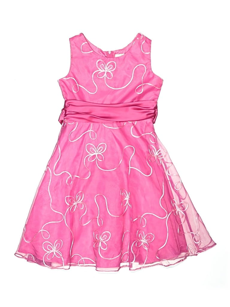Pre-owned Rare Editions Kids' Dress In Pink