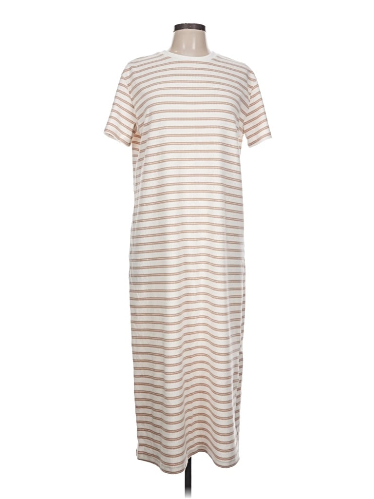 Pre-owned Polagram Casual Dress In Tan