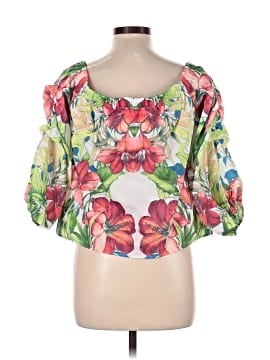 Jealous Tomato 3/4 Sleeve Blouse (view 2)