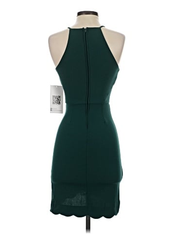 Emerald Sundae Cocktail Dress (view 2)