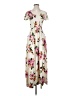Reba Floral Ivory Casual Dress Size S (estimated) - photo 1