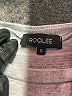 Roolee Stripes Gray Casual Dress Size S - photo 7