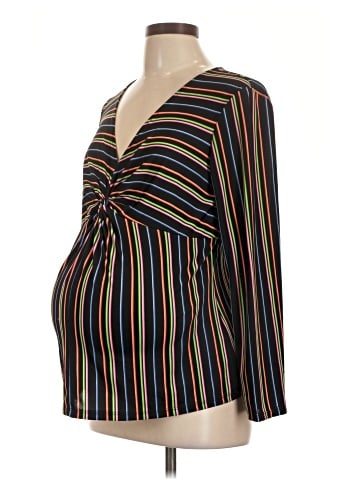 Motherhood 3/4 Sleeve Blouse (view 1)