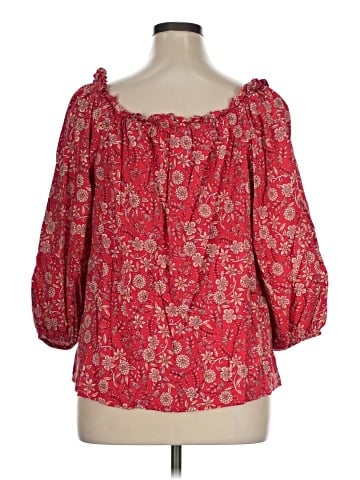 St. John's Bay 3/4 Sleeve Blouse (view 2)