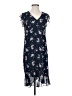 Noir Floral Blue Casual Dress Size S - photo 1