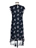 Noir Floral Blue Casual Dress Size S - photo 2