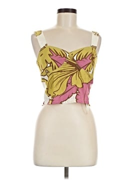 Rose + Olive Sleeveless Blouse (view 1)
