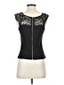 Bebe Black Sleeveless Blouse Size 4 - photo 2