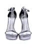 Stuart Weitzman Silver Sandals Size 9 - photo 2
