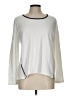 Talbots Outlet 100% Cotton Ivory Long Sleeve Top Size Lg Petite - photo 1