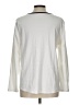 Talbots Outlet 100% Cotton Ivory Long Sleeve Top Size Lg Petite - photo 2
