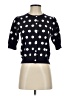 Free Assembly Polka Dots Black Pullover Sweater Size XS - photo 1