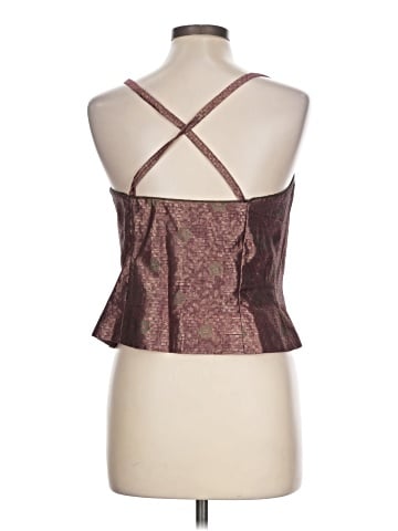 Carlisle Sleeveless Silk Top (view 2)