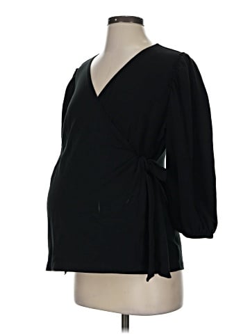 Ingrid + Isabel 3/4 Sleeve Blouse (view 1)