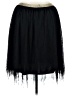 Xhilaration 100% Polyester Solid Black Casual Skirt Size XL - photo 2