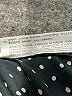 Zara Basic 100% Polyester Polka Dots Black 3/4 Sleeve Blouse Size XL - photo 8