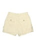Xhilaration 100% Cotton Solid Ivory Cargo Shorts Size 7 - photo 2