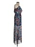 Xhilaration 100% Polyester Paisley Blue Casual Dress Size XS - photo 4