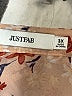 Just Fab 100% Polyester Pink 3/4 Sleeve Blouse Size 3X - photo 7