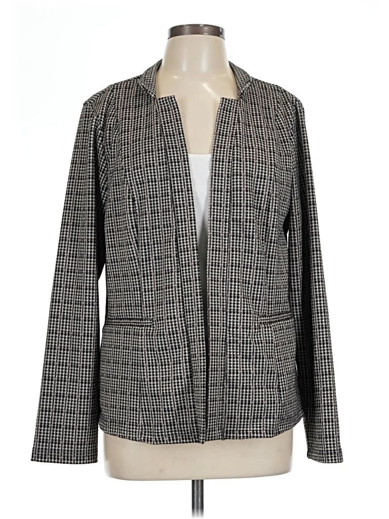 Pre-owned Maurices Blazer Jacket In Gray