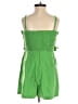 Blush Solid Green Romper Size S - photo 2