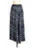 metaphor Stripes Gray Blue Casual Skirt Size L - photo 1