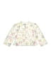 Blueberi Boulevard 100% Polyester Floral White Jacket Size 3T - photo 1