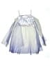 Disney 100% Polyester Silver Purple Dress Size 7 - 8 - photo 1