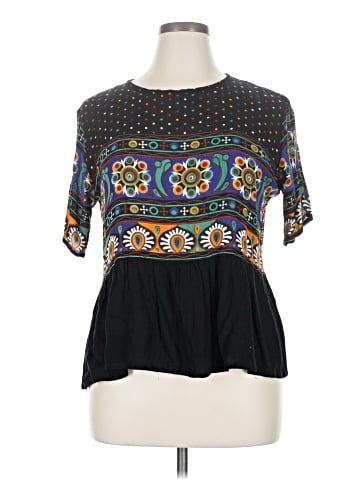 Boohoo Short Sleeve Blouse (view 1)
