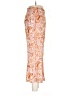 Cynthia Rowley Paisley Orange Casual Pants Size M - photo 4