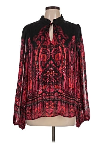 Maison d' Amelie Long Sleeve Blouse (view 1)