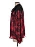 Maison d' Amelie 100% Polyester Red Long Sleeve Blouse Size L - photo 5