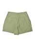 Athleta Solid Green Khaki Shorts Size 0 - photo 2