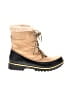JBU 100% Vegan Leather Tan Boots Size 9 - photo 1