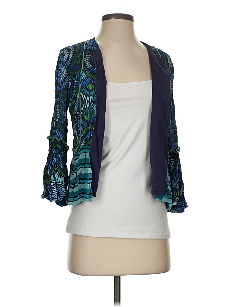 Pre-owned Blank London Kimono In Blue