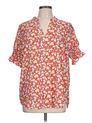 First Love Short Sleeve Blouse (view 1)